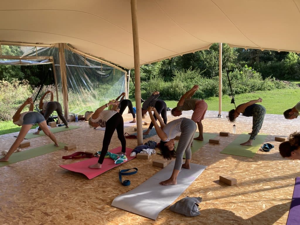 yoga cours campingbretagne